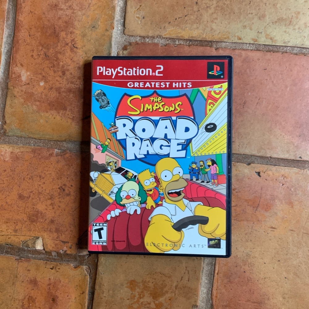 The Simpsons Road Rage PlayStation 2 Game
